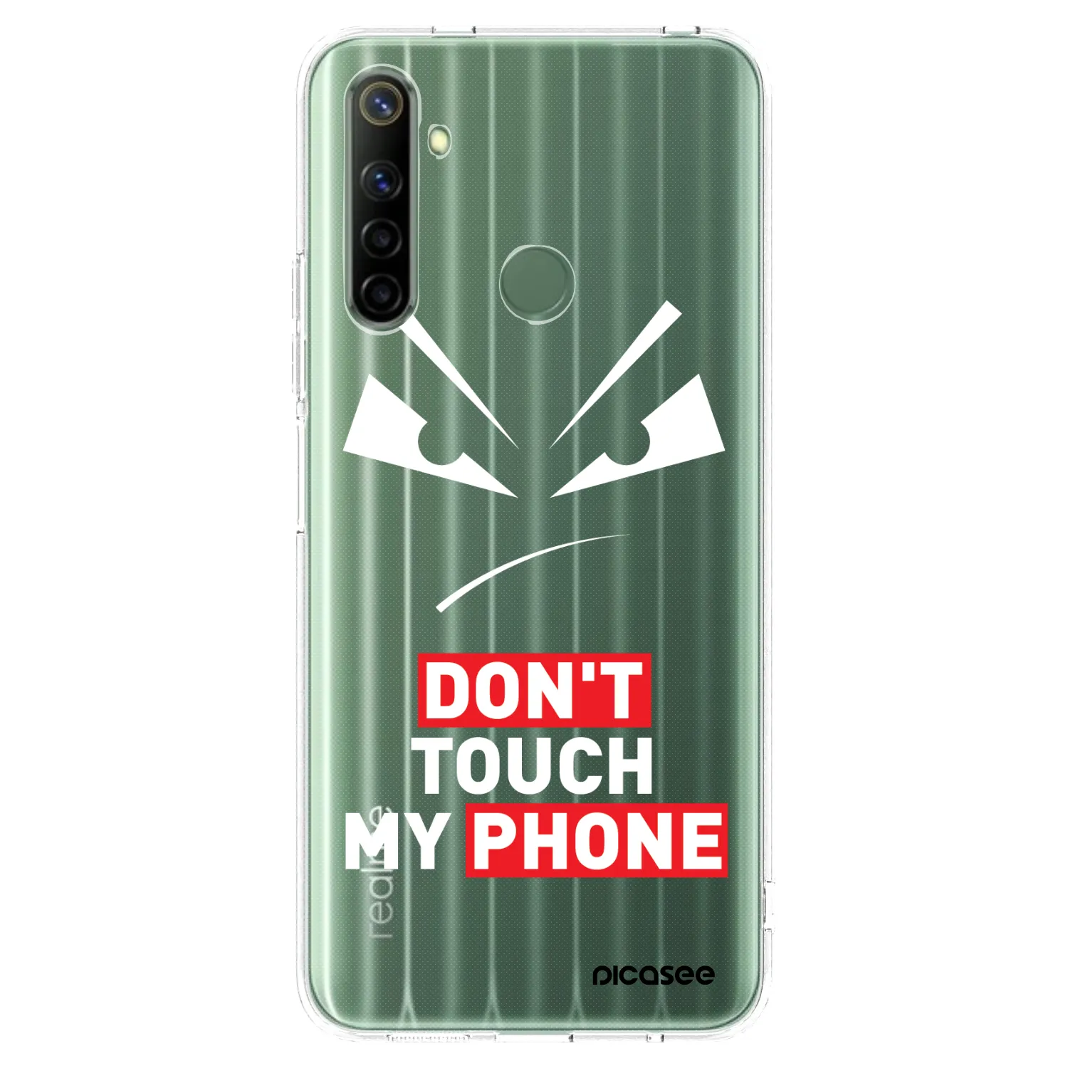 Picasee Realme 6i Hülle - Transparentes Silikon - Evil Eye - Transparent