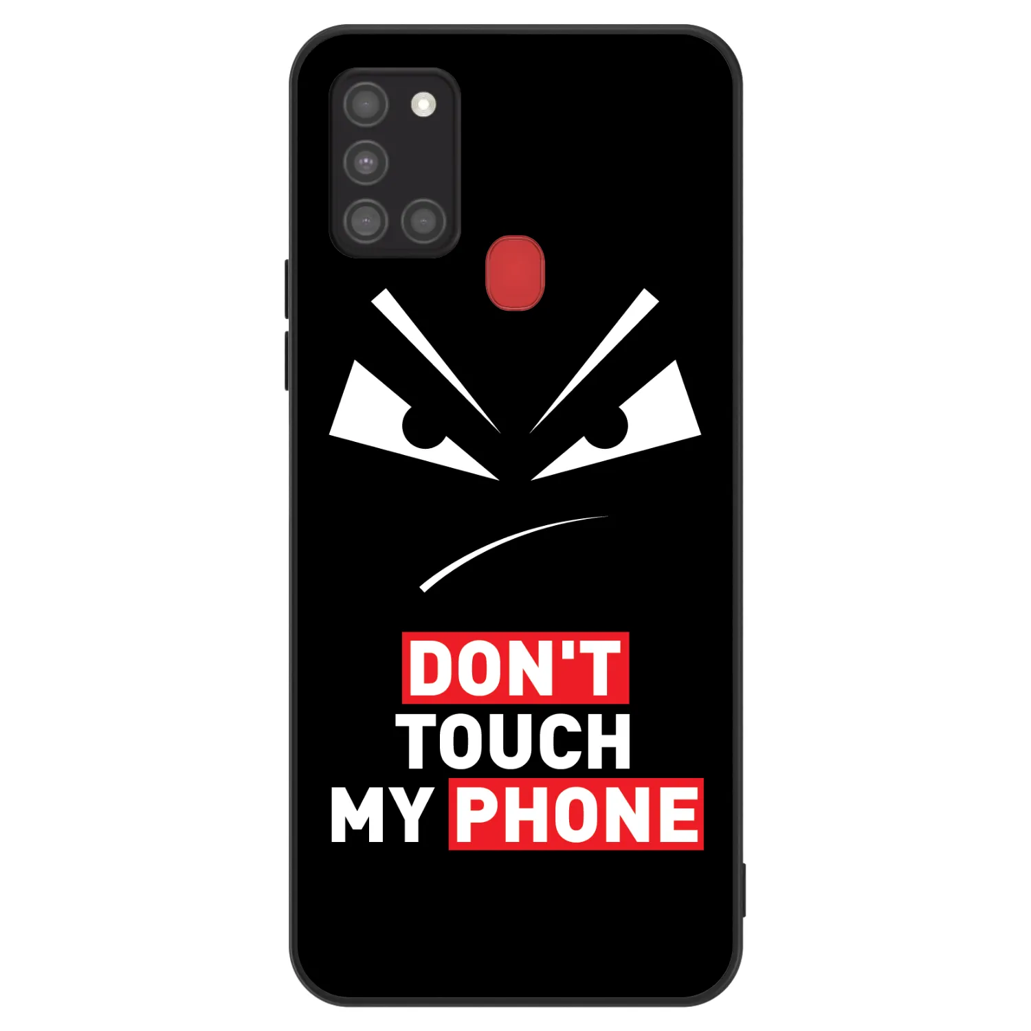 Picasee ULTIMATE CASE für Samsung Galaxy A21s - Evil Eye - Transparent
