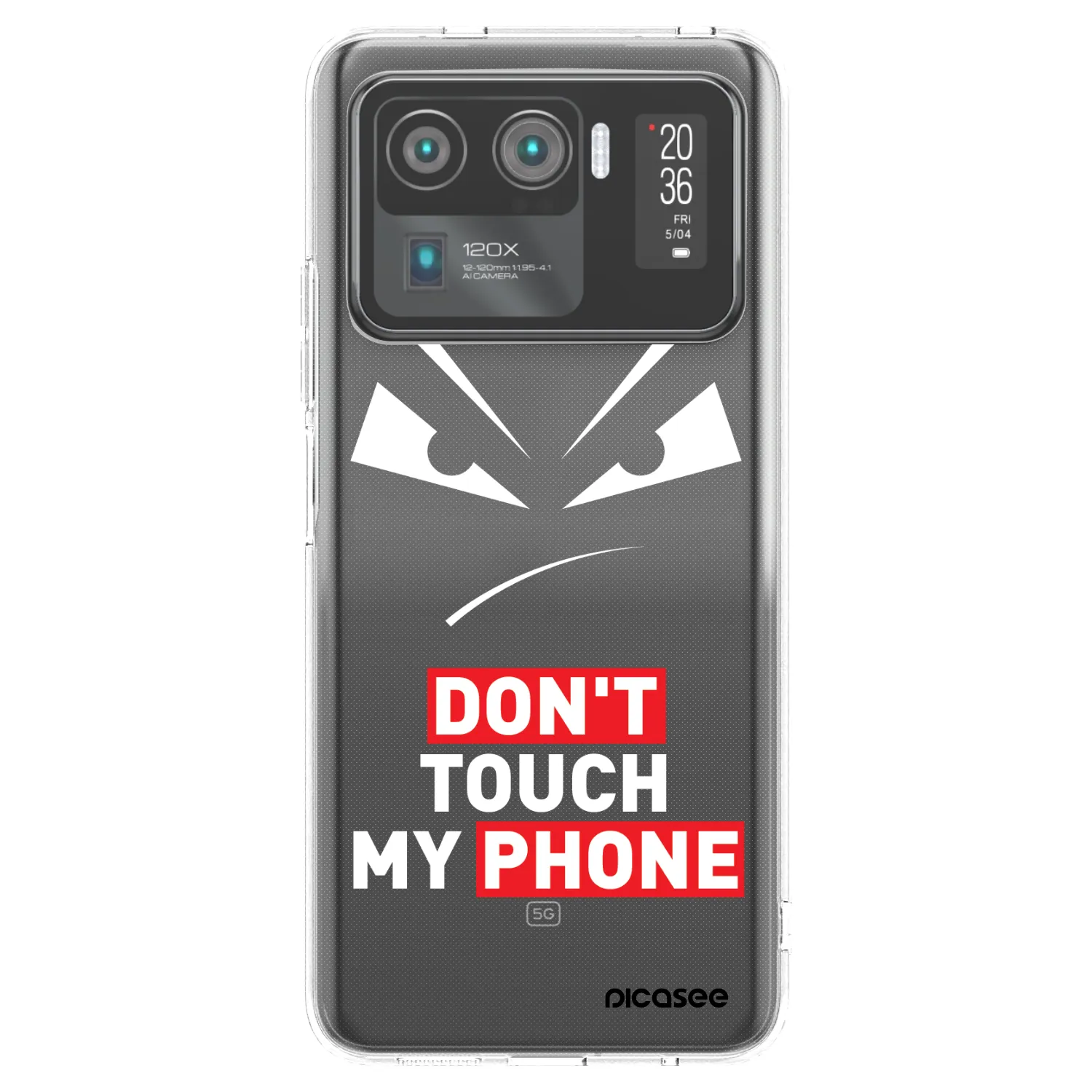 Picasee Xiaomi Mi 11 Ultra Hülle - Transparentes Silikon - Evil Eye - Transparent