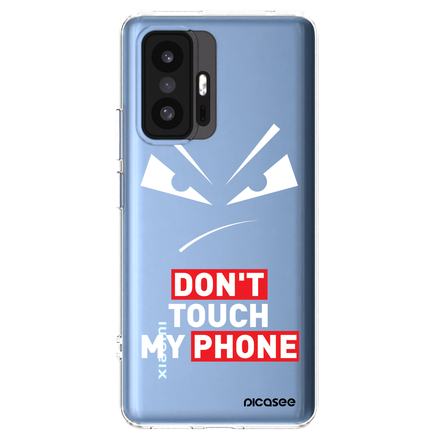Picasee Xiaomi 11T Hülle - Transparentes Silikon - Evil Eye - Transparent