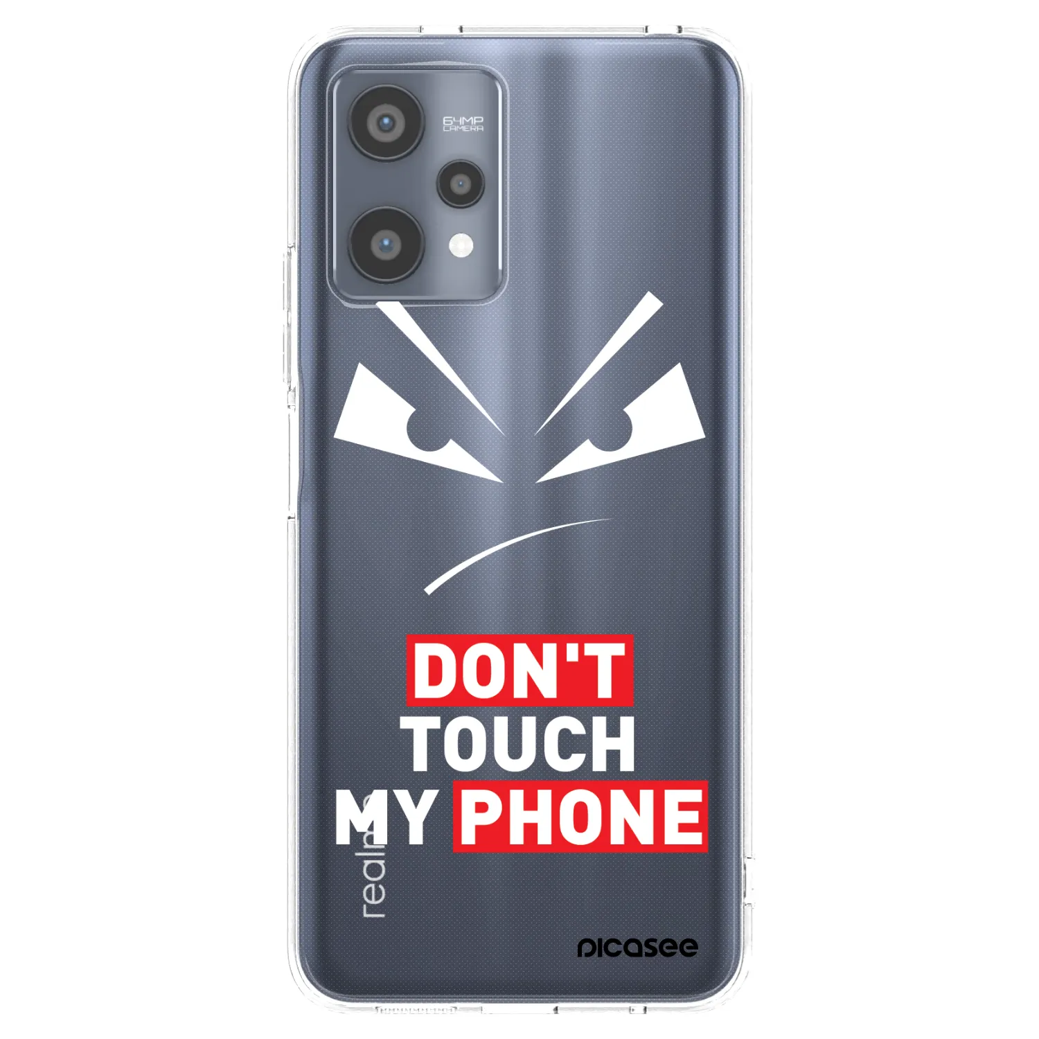 Picasee Realme 9 Pro 5G Hülle - Transparentes Silikon - Evil Eye - Transparent