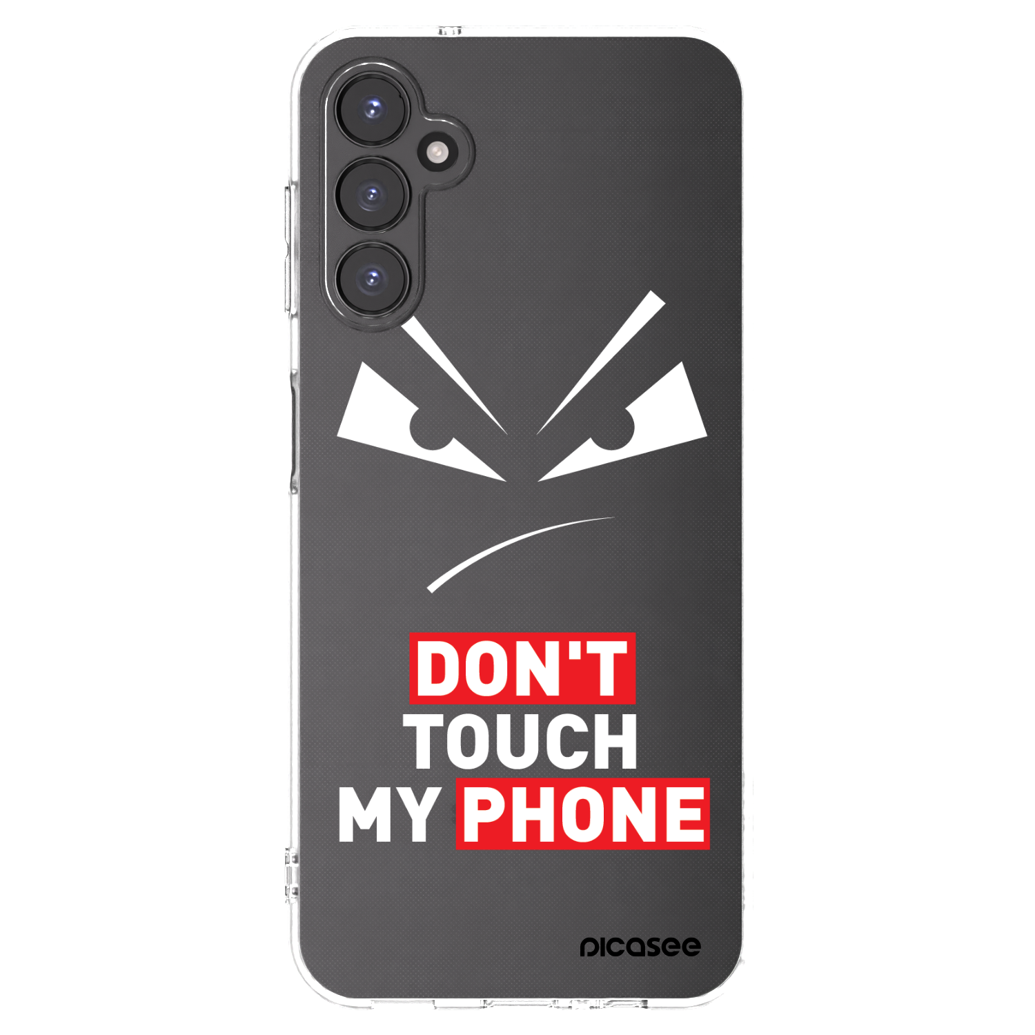 Picasee Samsung Galaxy A14 5G A146P Hülle - Transparentes Silikon - Evil Eye - Transparent