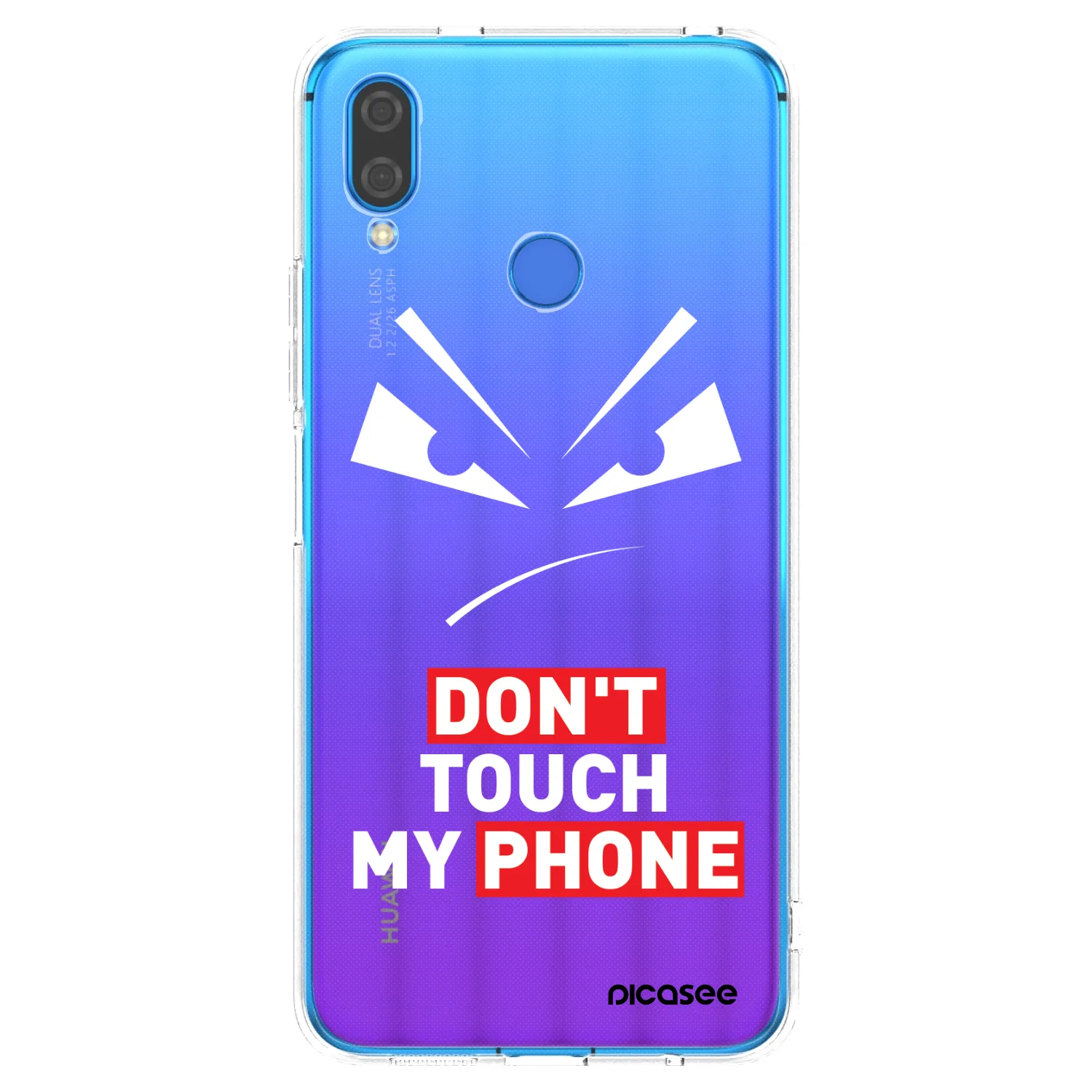 Picasee Huawei Nova 3i Hülle - Transparentes Silikon - Evil Eye - Transparent