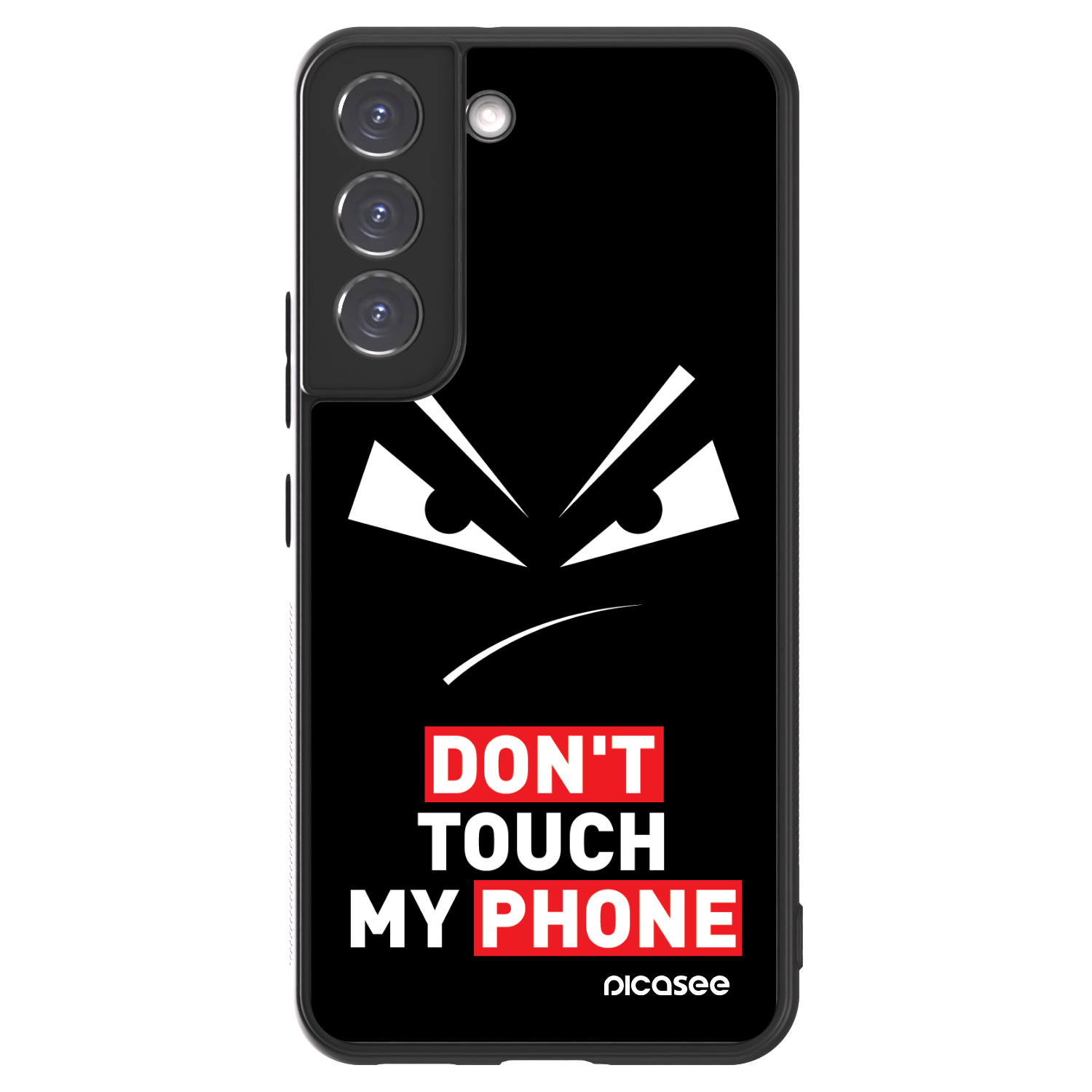 Picasee ULTIMATE CASE PowerShare für Samsung Galaxy S22 5G - Evil Eye - Transparent