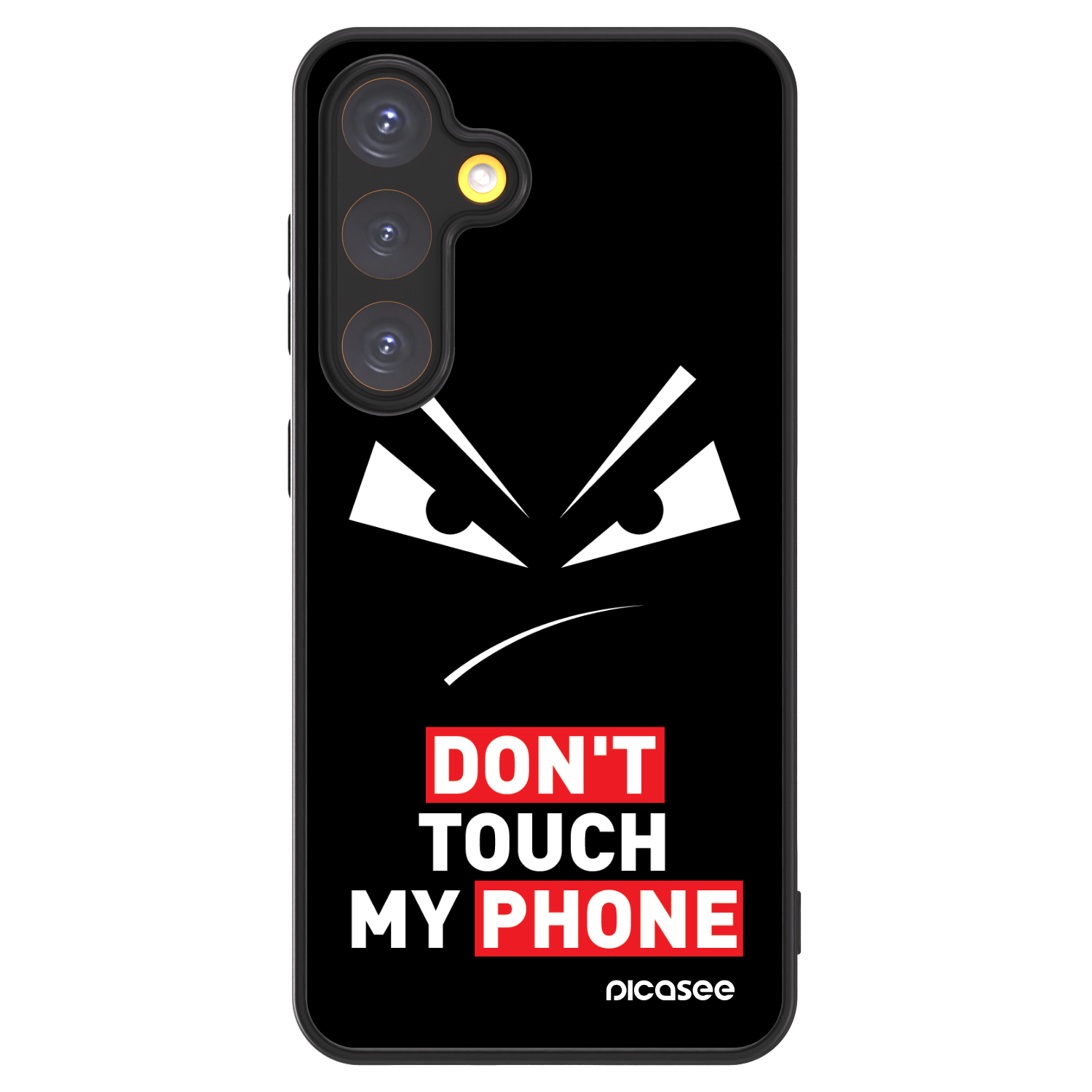 Picasee ULTIMATE CASE PowerShare für Samsung Galaxy S24 S921B 5G - Evil Eye - Transparent