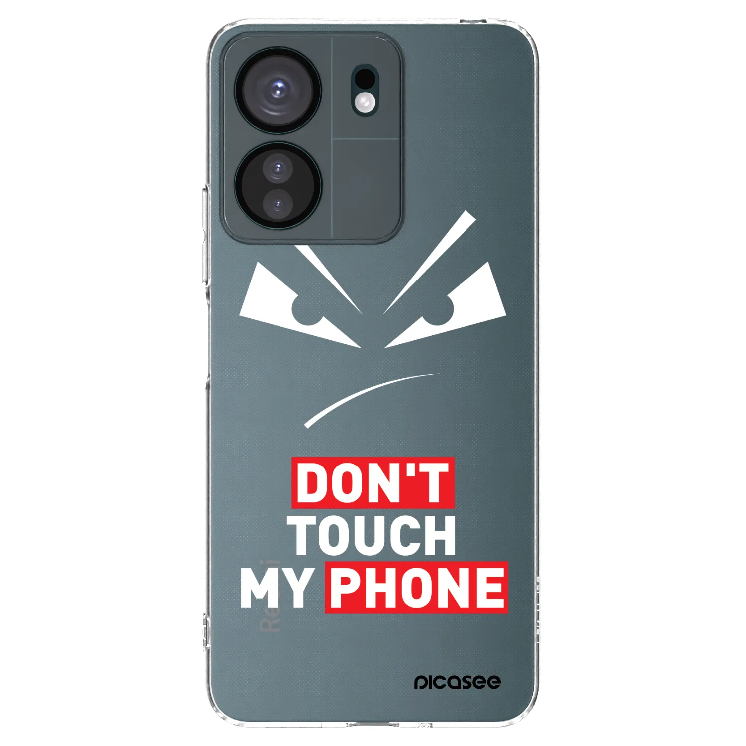Picasee Xiaomi Redmi 13C 4G Hülle - Transparentes Silikon - Evil Eye - Transparent