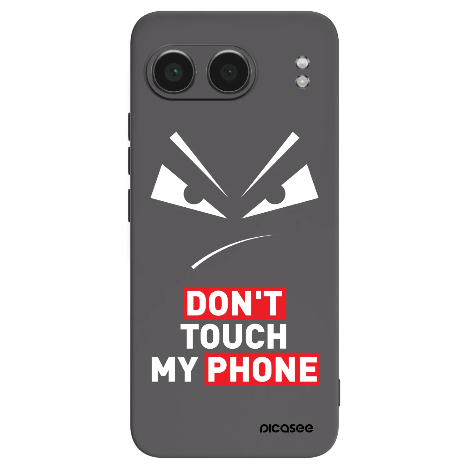 Picasee OnePlus Nord 4 Hülle - Schwarzes Silikon - Evil Eye - Transparent