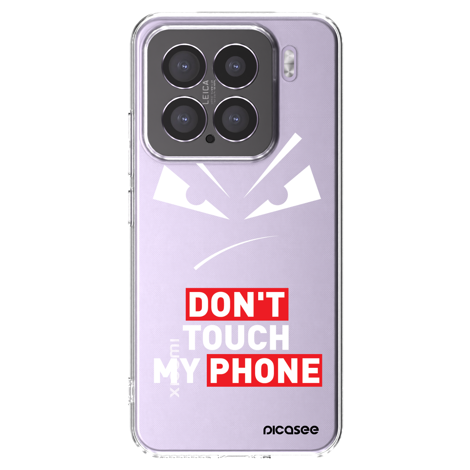 Picasee Xiaomi 15 Hülle - Transparentes Silikon - Evil Eye - Transparent