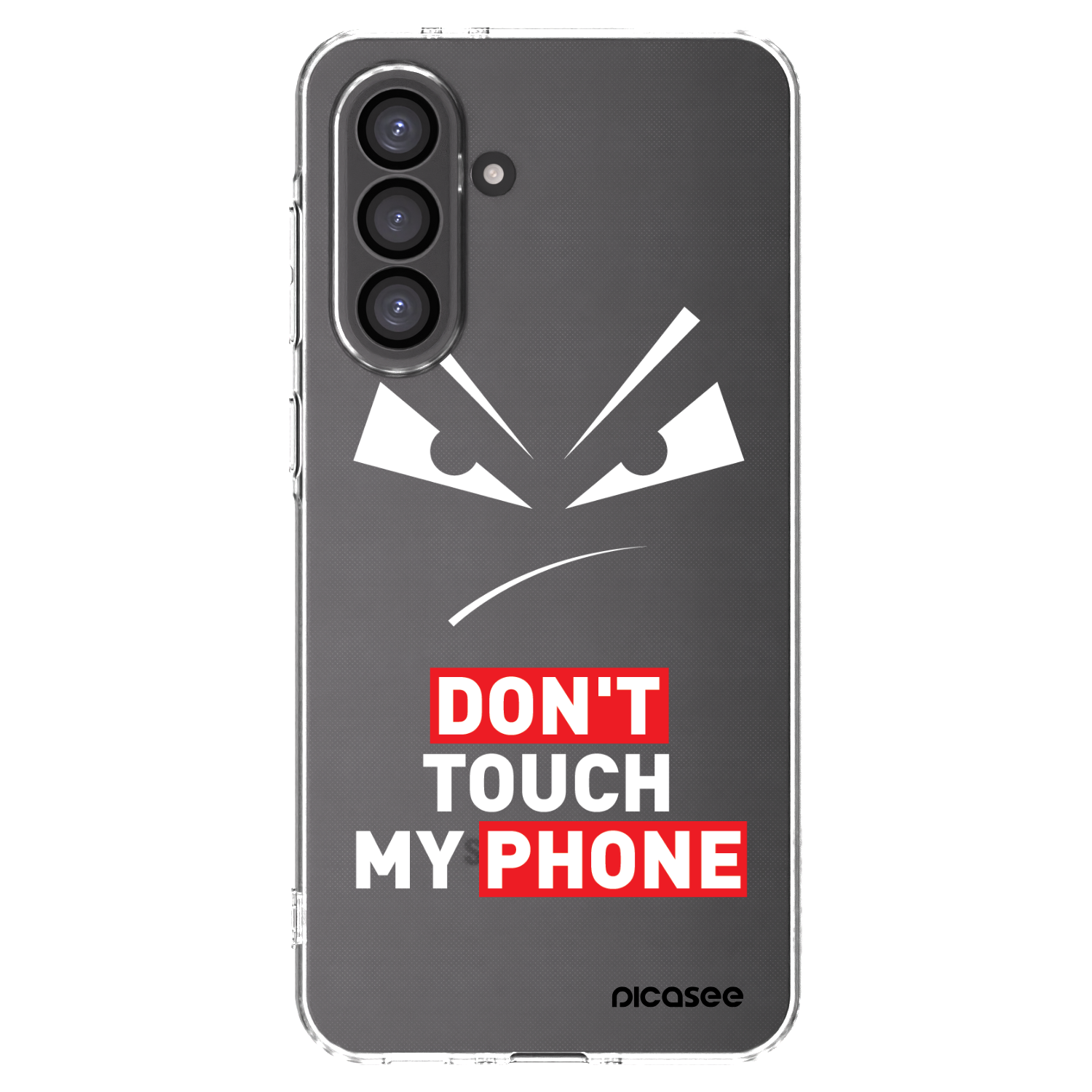 Picasee Samsung Galaxy A36 5G Hülle - Transparentes Silikon - Evil Eye - Transparent
