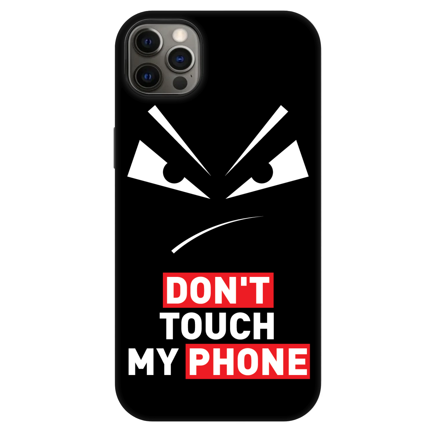 Picasee Fashion Case MagSafe für Apple iPhone 12 Pro Max - Evil Eye - Transparent