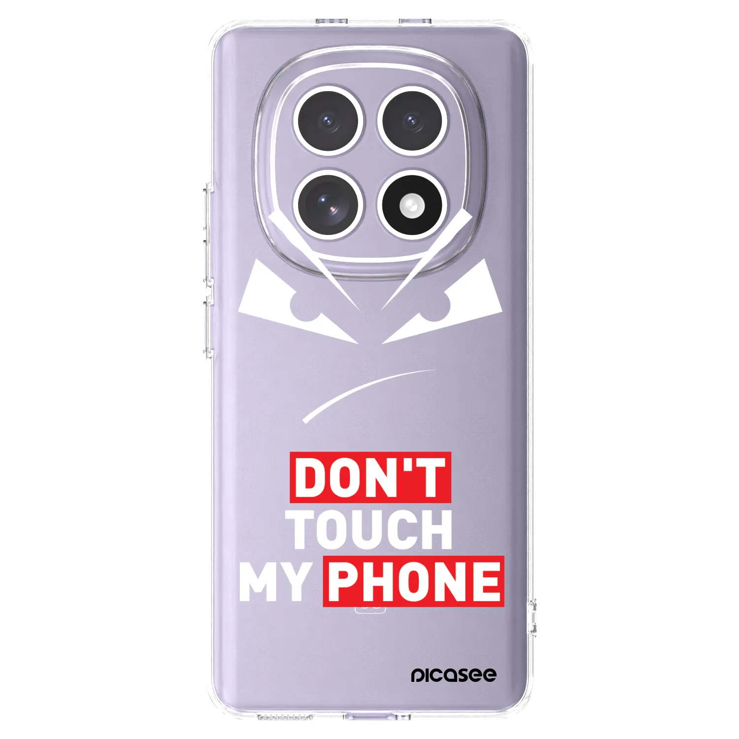 Picasee Xiaomi Redmi Note 15 Hülle - Transparentes Silikon - Evil Eye - Transparent