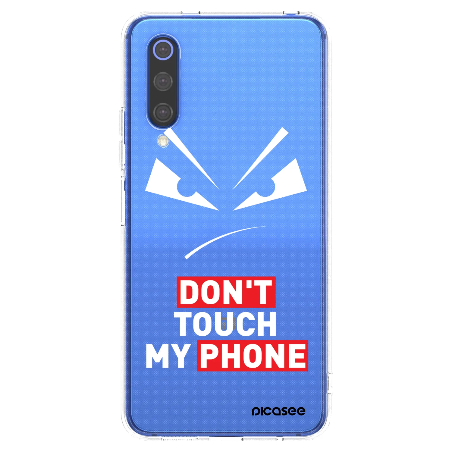 Picasee Xiaomi Mi 9 SE Hülle - Transparentes Silikon - Evil Eye - Transparent