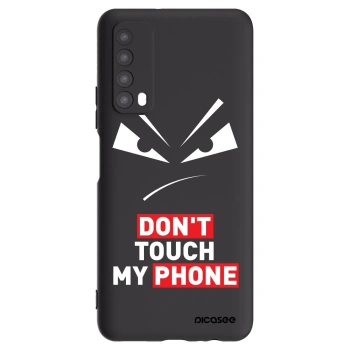Picasee Huawei P Smart 2021 Hülle - Schwarzes Silikon - Evil Eye - Transparent