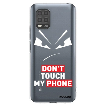 Picasee Xiaomi Mi 10 Lite Hülle - Transparentes Silikon - Evil Eye - Transparent
