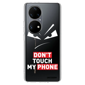 Hülle für Huawei P50 - Evil Eye - Transparent