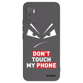 Picasee Xiaomi Poco M3 Pro 5G Hülle - Schwarzes Silikon - Evil Eye - Transparent