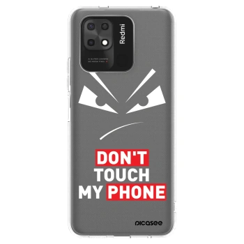 Picasee Xiaomi Redmi 10C Hülle - Transparentes Silikon - Evil Eye - Transparent