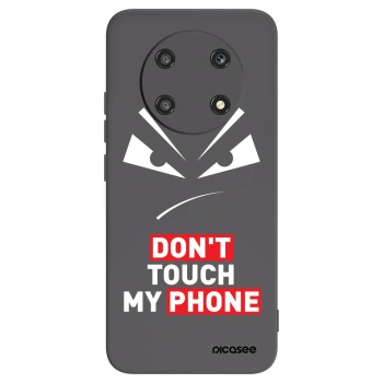 Picasee Honor Magic4 Lite 5G Hülle - Schwarzes Silikon - Evil Eye - Transparent