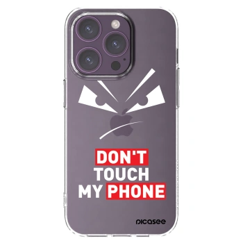 Picasee Apple iPhone 14 Pro Hülle - Transparentes Silikon - Evil Eye - Transparent