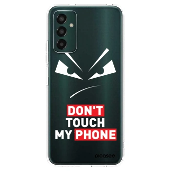 Picasee Samsung Galaxy M13 M135F Hülle - Transparentes Silikon - Evil Eye - Transparent