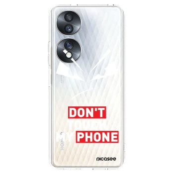 Picasee Honor 70 Hülle - Transparentes Silikon - Evil Eye - Transparent