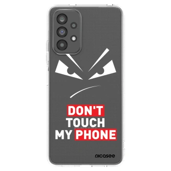 Picasee Samsung Galaxy A73 5G Hülle - Transparentes Silikon - Evil Eye - Transparent