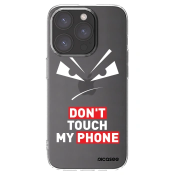 Picasee Apple iPhone 15 Pro Hülle - Transparentes Silikon - Evil Eye - Transparent