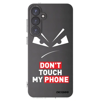 Picasee Samsung Galaxy S23 FE S711B Hülle - Transparentes Silikon - Evil Eye - Transparent