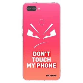 Picasee Xiaomi Mi 8 Lite Hülle - Transparentes Silikon - Evil Eye - Transparent