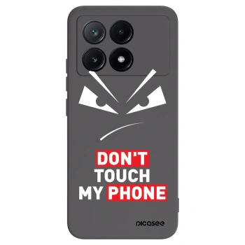 Picasee Xiaomi Poco X6 Pro Hülle - Schwarzes Silikon - Evil Eye - Transparent