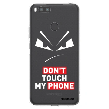 Hülle für Xiaomi Mi A1 Global - Evil Eye - Transparent