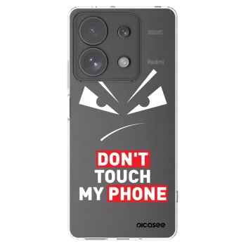 Picasee Xiaomi Redmi Note 13 Pro 4G Hülle - Transparentes Silikon - Evil Eye - Transparent