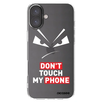 Picasee Apple iPhone 16 Plus Hülle - Transparentes Silikon - Evil Eye - Transparent