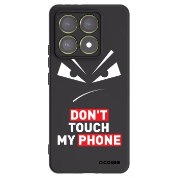 Picasee Xiaomi 14T Hülle - Schwarzes Silikon - Evil Eye - Transparent