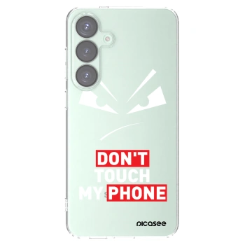 Picasee Samsung Galaxy S25+ 5G Hülle - Transparentes Silikon - Evil Eye - Transparent
