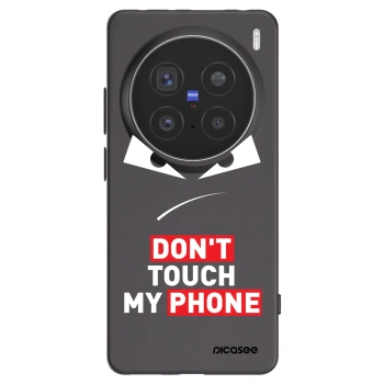 Picasee Vivo X200 Pro Hülle - Schwarzes Silikon - Evil Eye - Transparent