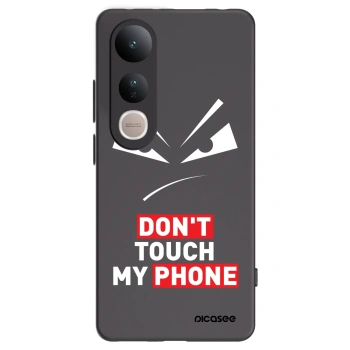 Picasee Vivo V50 Lite 5G Hülle - Schwarzes Silikon - Evil Eye - Transparent