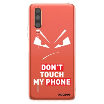 Picasee Huawei P30 Hülle - Transparentes Silikon - Evil Eye - Transparent