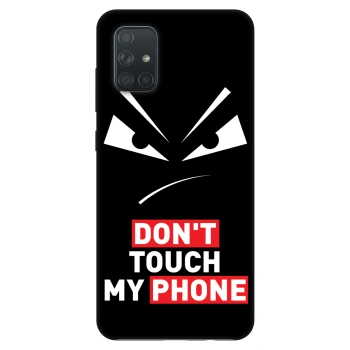 Hülle für Samsung Galaxy A71 A715F - Evil Eye - Transparent