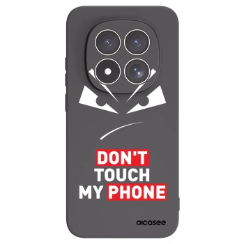 Picasee Xiaomi Redmi Note 15 Pro 4G Hülle - Schwarzes Silikon - Evil Eye - Transparent