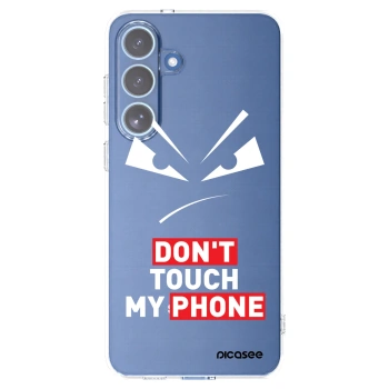 Picasee Samsung Galaxy S25 FE 5G Hülle - Transparentes Silikon - Evil Eye - Transparent