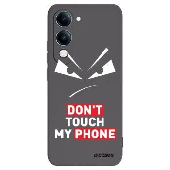 Picasee Vivo Y29s 5G Hülle - Schwarzes Silikon - Evil Eye - Transparent