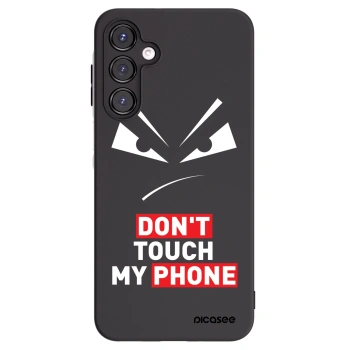 Picasee Samsung Galaxy A16 4G Hülle - Schwarzes Silikon - Evil Eye - Transparent