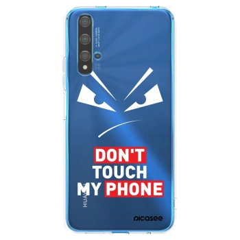 Picasee Huawei Nova 5T Hülle - Transparentes Silikon - Evil Eye - Transparent