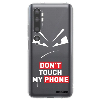 Picasee Xiaomi Mi Note 10 (Pro) Hülle - Transparentes Silikon - Evil Eye - Transparent