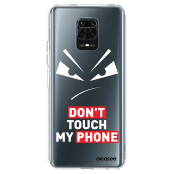 Picasee Xiaomi Redmi Note 9S Hülle - Transparentes Silikon - Evil Eye - Transparent