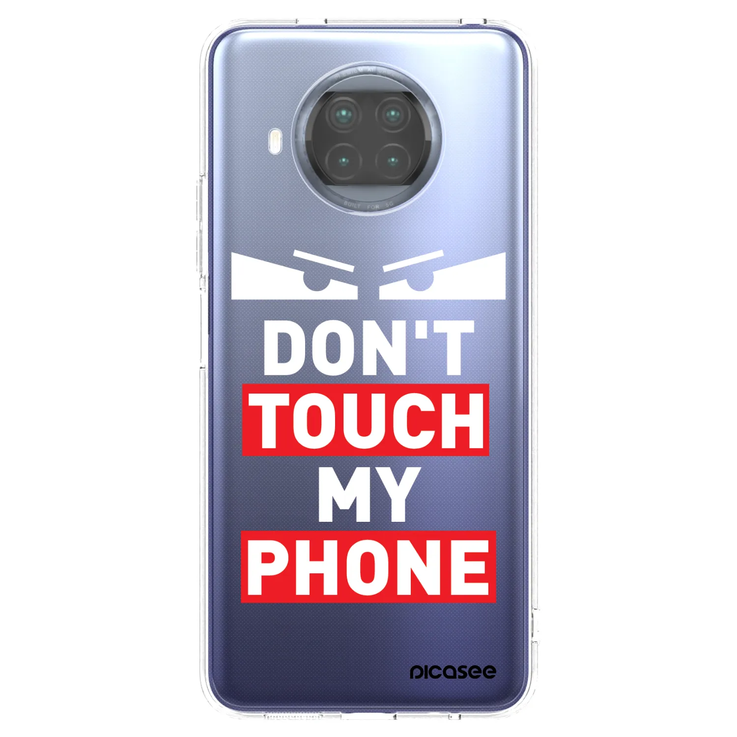 Picasee Xiaomi Mi 10T Lite Hülle - Transparentes Silikon - Shadow Eye - Transparent