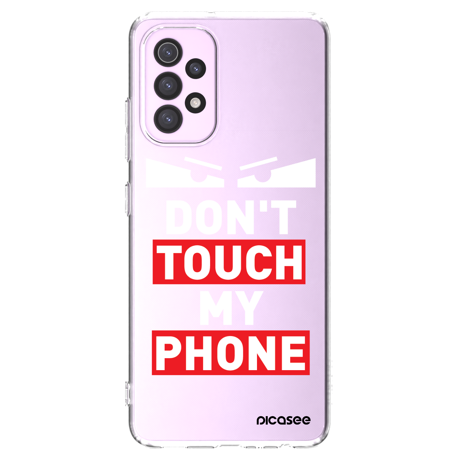 Picasee Samsung Galaxy A32 5G A326B Hülle - Transparentes Silikon - Shadow Eye - Transparent