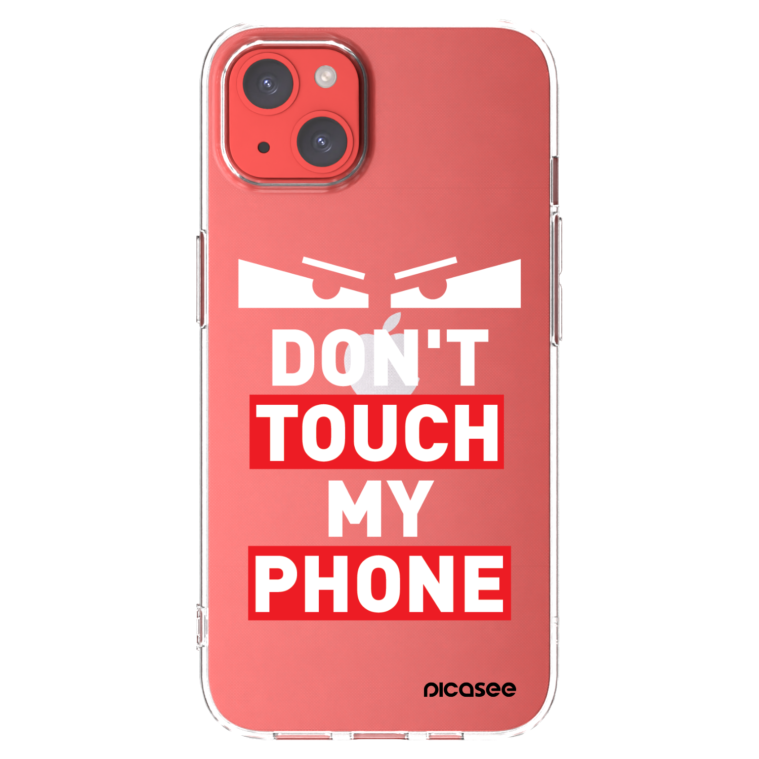 Picasee Apple iPhone 13 Hülle - Transparentes Silikon - Shadow Eye - Transparent