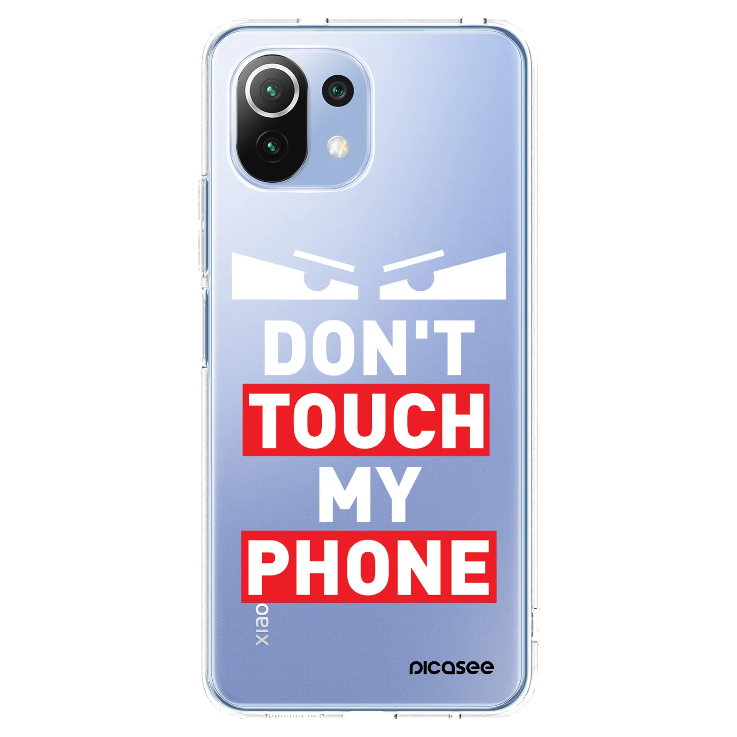 Picasee Xiaomi 11 Lite 5G NE Hülle - Transparentes Silikon - Shadow Eye - Transparent